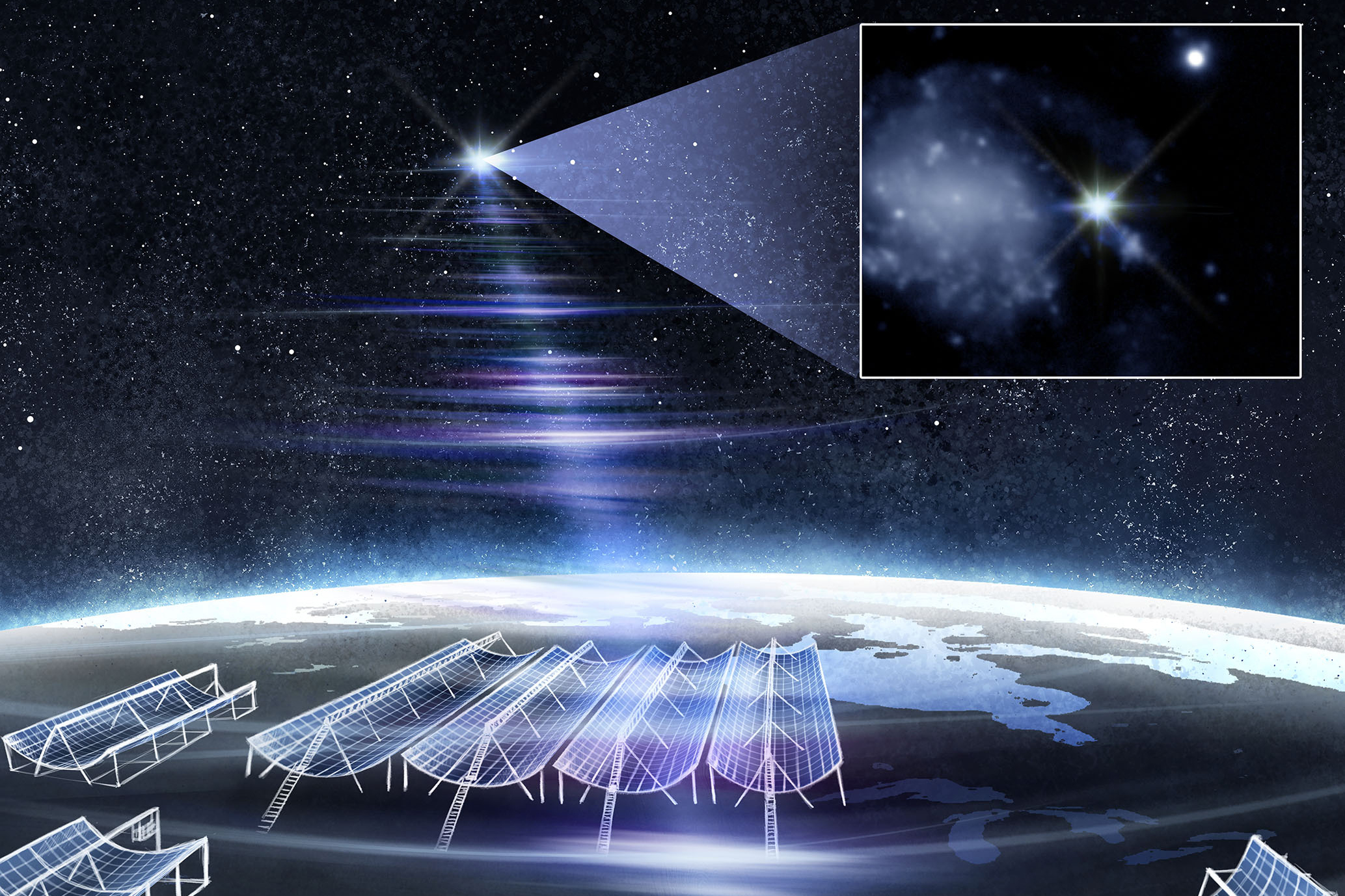 Astronomers detect the brightest fast radio burst of all time | MIT News