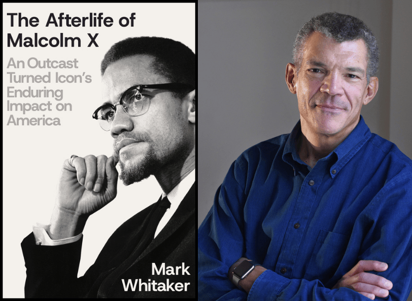 Book cover and author Mark Whitaker.